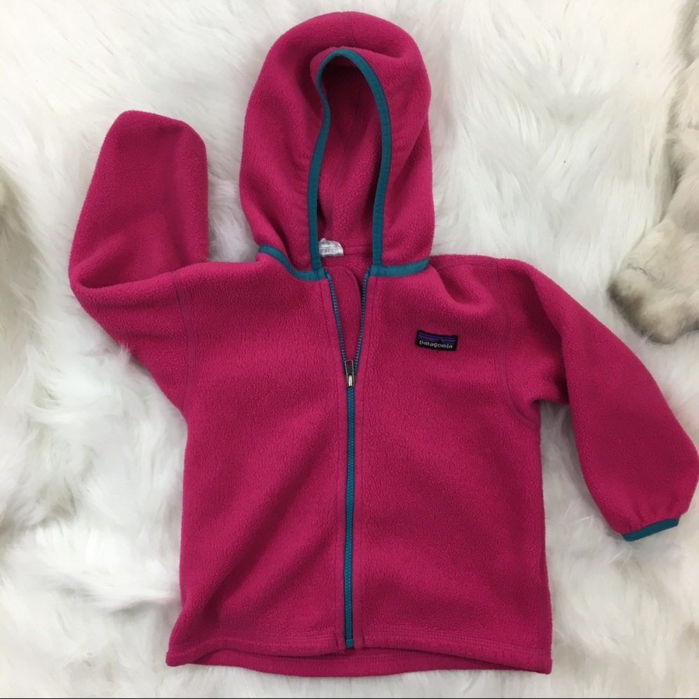 Patagonia Pink Fleece Toddler Jacket